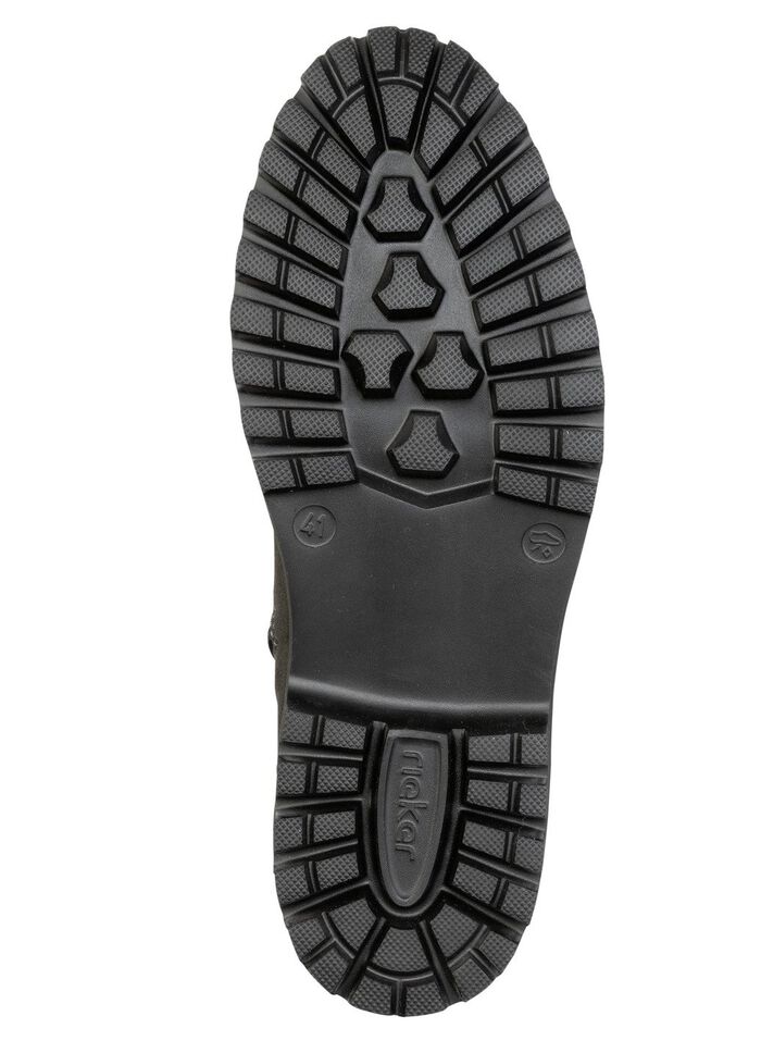 Rieker, gef&uuml;tterte Herren-Boots, Winterschuhe, Weite H, mit Rei&szlig;verschluss 