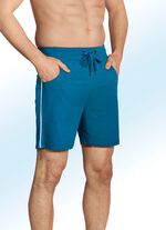 Zweierpack Schlaf- und Freizeitshorts mit Durchzugsband und Schubtaschen 