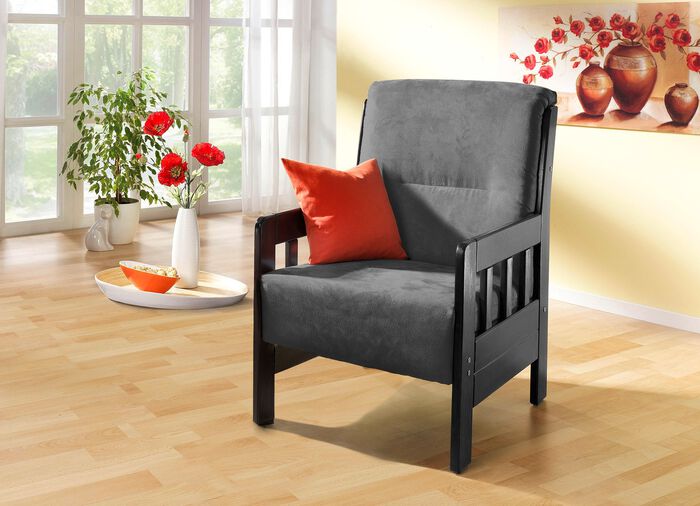 Sessel aus massiver Kiefer 