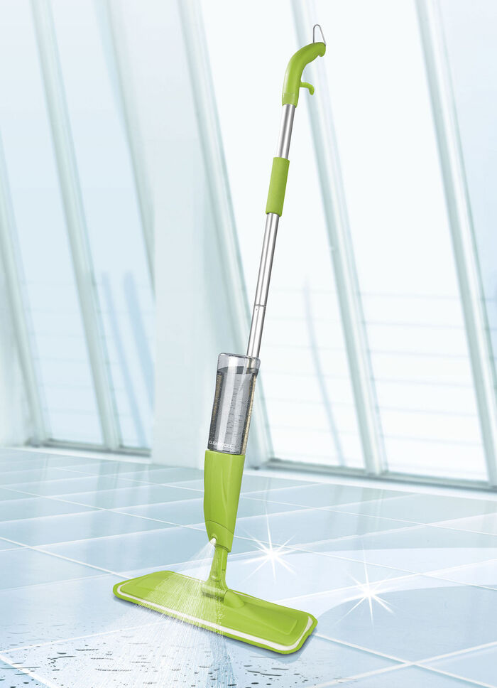 Spr&uuml;hwischer mit Mikrofaser- Wischtuch 