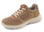 Sportliche Herren-Schn&uuml;rschuhe, Weite H, mit herausnehmbarem Fu&szlig;bett BEIGE