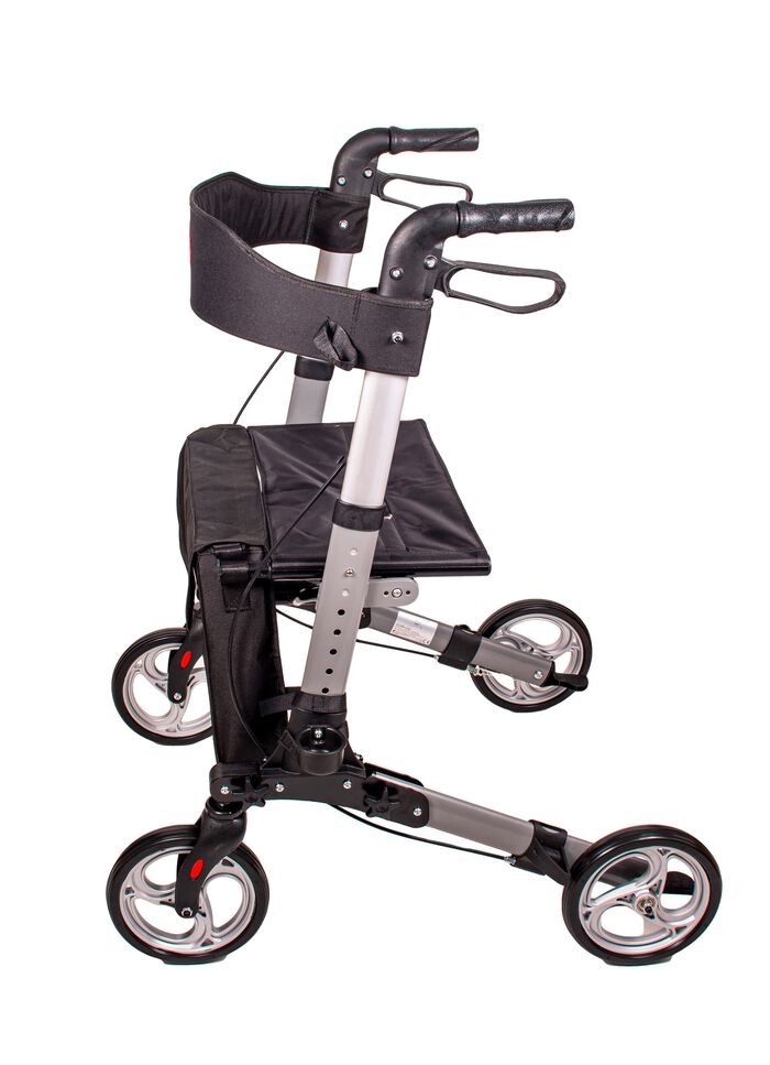 Alu-Rollator mit Premium-Ausstattung 