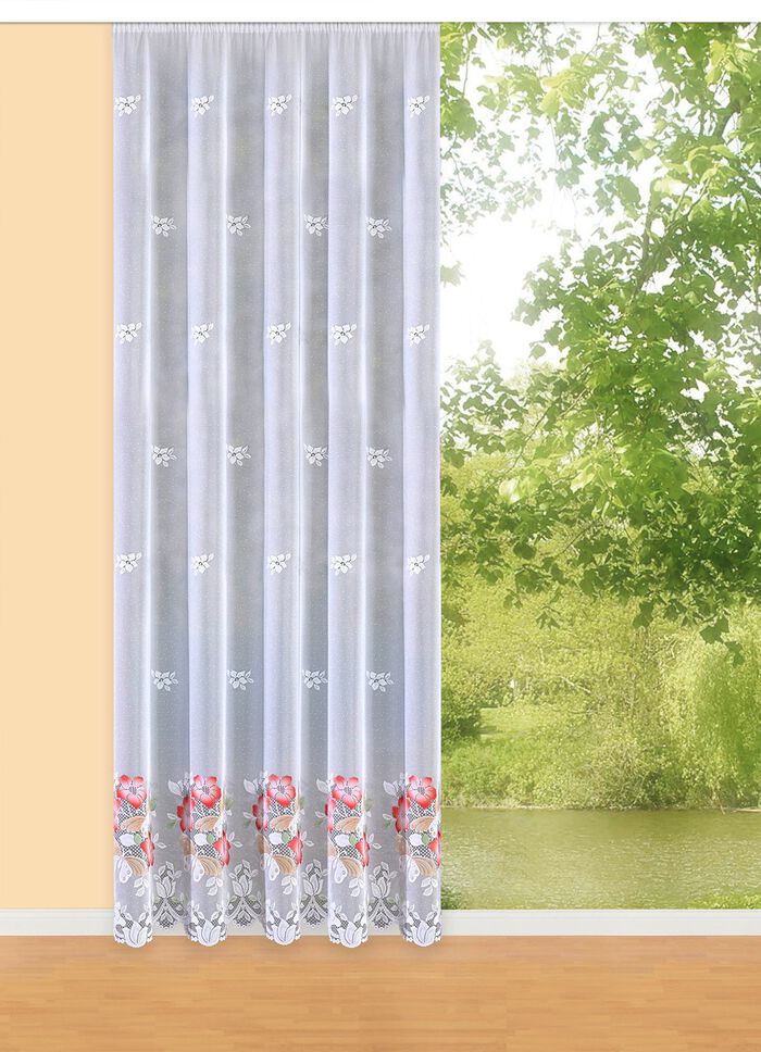 Langstore mit Universalschienenband WEISS-BUNT