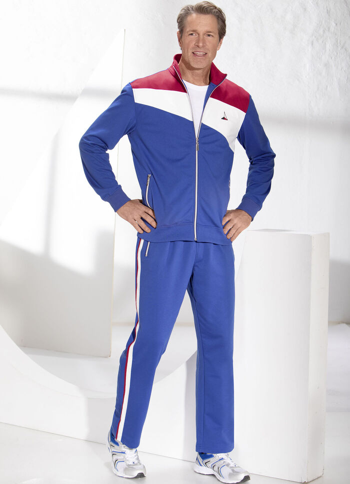 Freizeitanzug mit Rei&szlig;verschluss-Taschen 