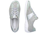 Remonte Sneaker mit bedruckten Besätzen MINT-SILBERGRAU