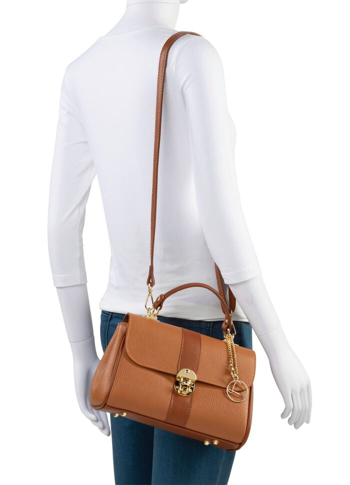 Laurina Tasche aus genarbtem Kalb-Nappaleder 