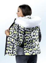 Jacke mit farbbrillantem Inkjet-Druck 