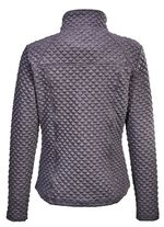 Modische Damen-Stretch-Jacke mit Jaquard-Steppmuster GRAFIT