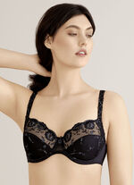 Felina Conturelle-Bügel-BH mit Stickereispitze SCHWARZ