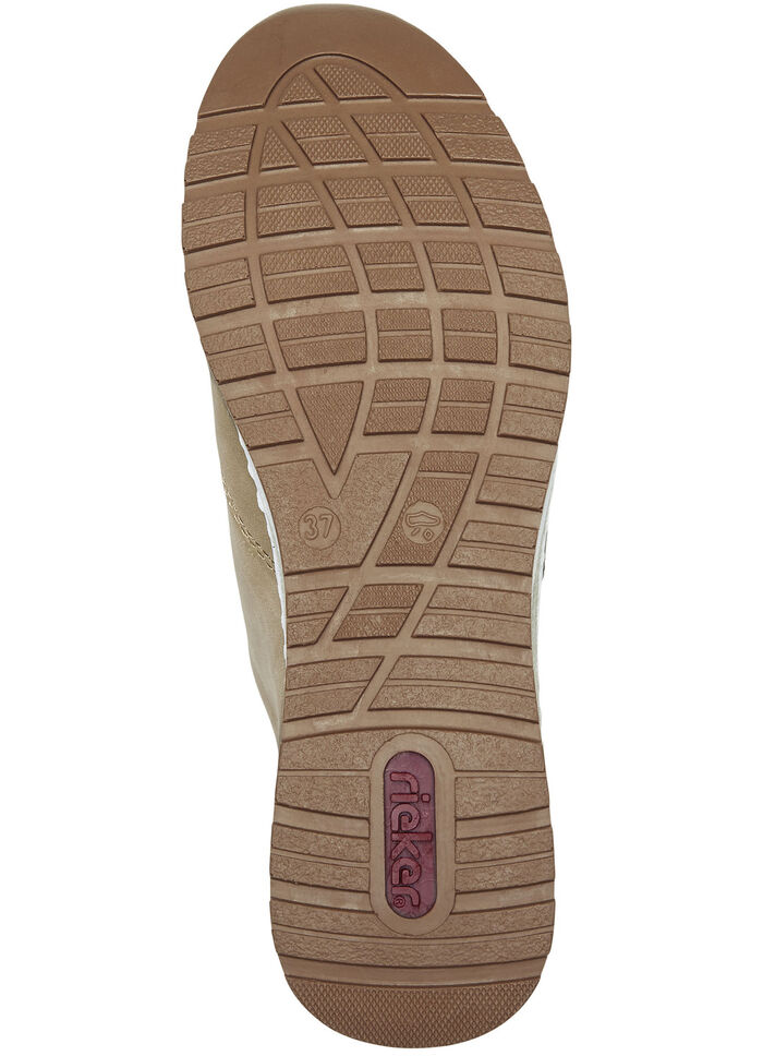 Rieker Sneaker mit seitlichem Reißverschluss SAND