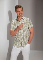 Bedrucktes "Milano Italy"-Hemd 