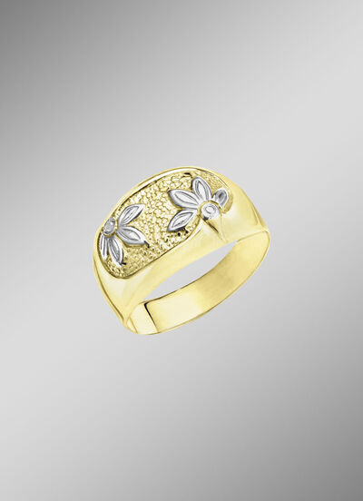 Strahlende Eleganz: Damenring mit Diamant 