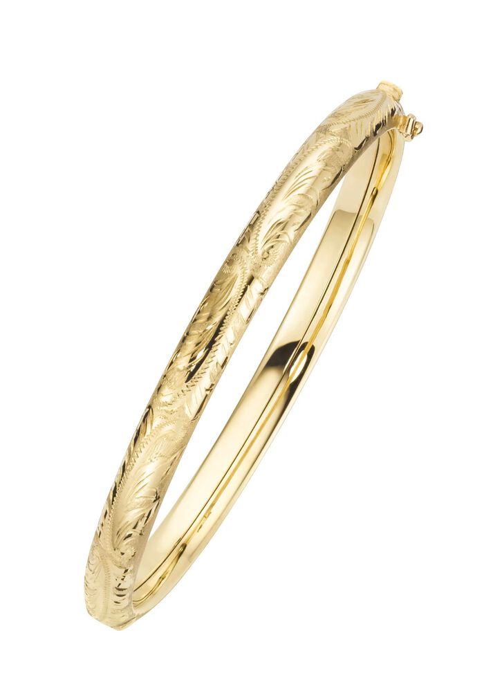 Ein toller Blickfang: Armreif mit Wiener Gravur 