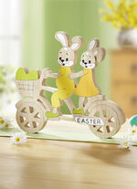 Osterhasen auf Tandem 