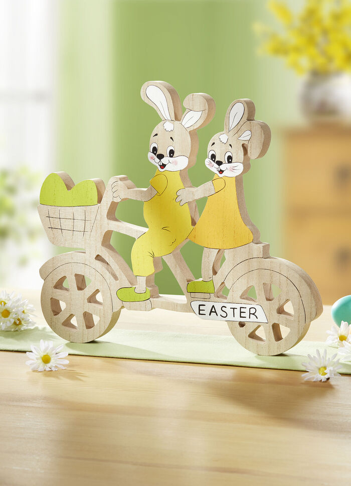 Osterhasen auf Tandem 