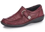 ELENA EDEN, bequeme Damen-Slipper, Weite G, mit herausnehmbarem Fu&szlig;bett BURGUND
