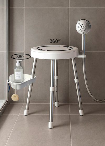Dusch- und Badestuhl f&uuml;r sicheres und komfortables Duschen 