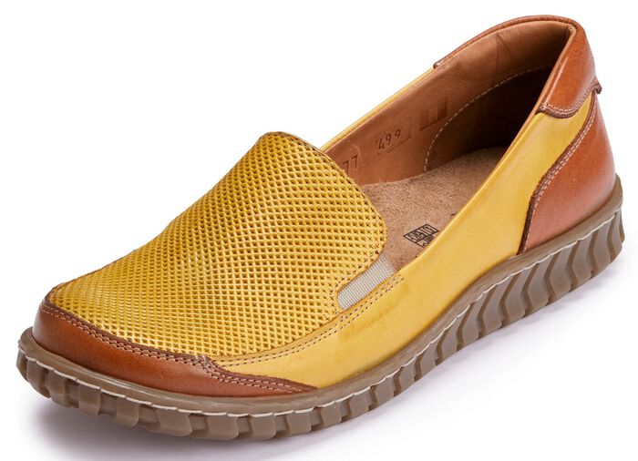 Gemini Slipper mit seitlich eingesetzten Gummiz&uuml;gen 