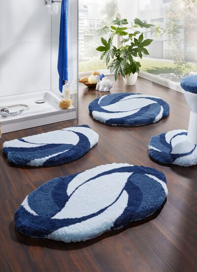 Barfußweiche Badvorleger von Kleine Wolke 