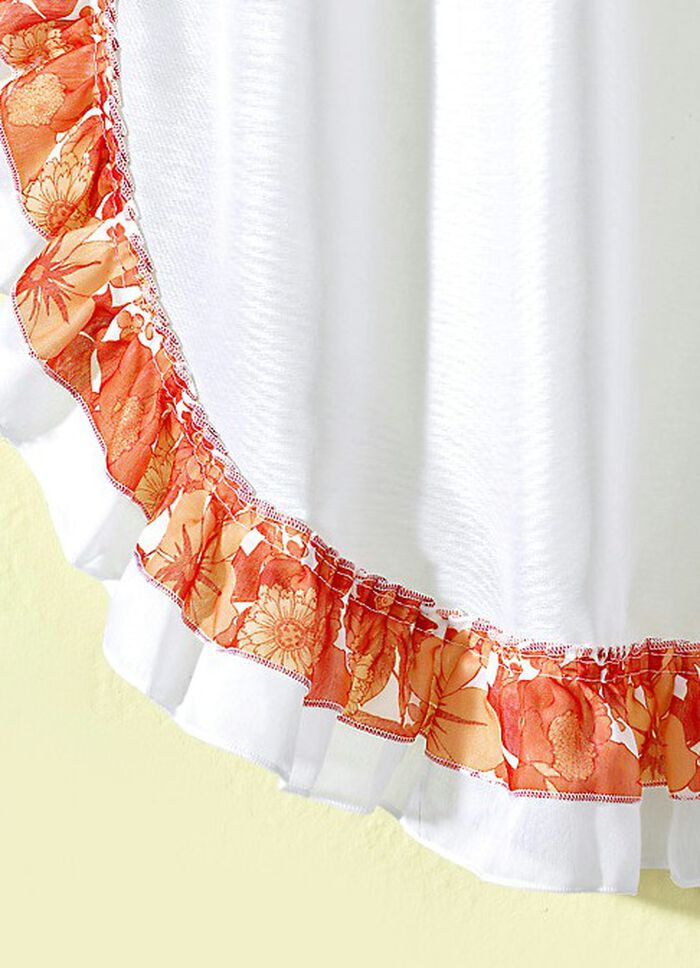 Fensterdekoration in verschiedenen Farben WEISS-TERRA