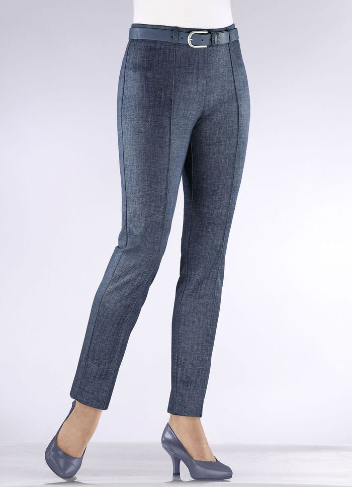 Jerseyhose in Schlupfform INDIGOBLAU MEL.