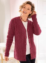 Strickjacke in sehr flauschiger Qualität 
