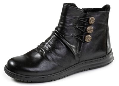 Gemini, modische Damen-Boots, Winterschuhe, Weite G, mite herausnehmbarem Fu&szlig;bett 