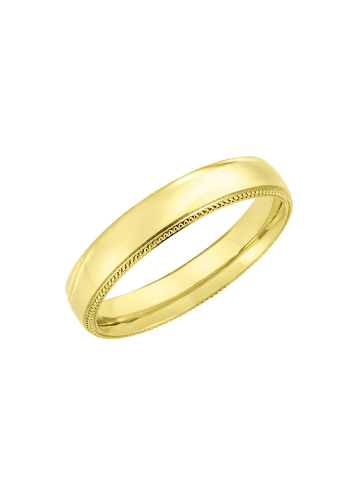 Trauring aus hochwertigem Gold 