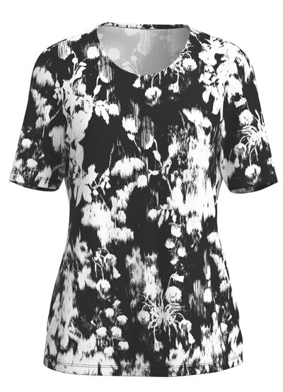 Shirt mit Floraldessin 