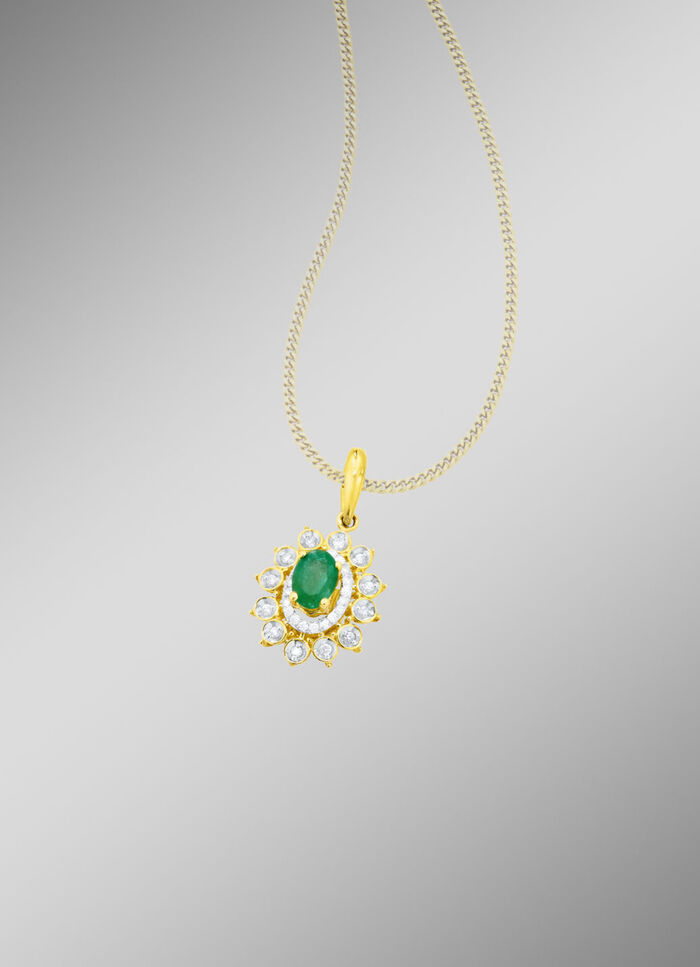 Bl&uuml;tenf&ouml;rmiger Anh&auml;nger 