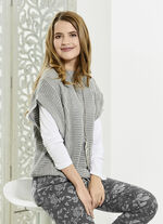 Pullunder mit Kordelzug im Saum 