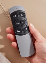 Leder-Polsterecke mit Relax-Funktion BEIGE