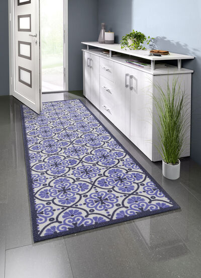 Fu&szlig;matte mit rutschhemmender Latex-R&uuml;ckseite 