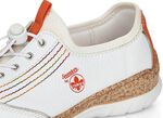Rieker Sneaker mit elastischem Schnellschn&uuml;rsystem mit Stopper WEISS-BUNT
