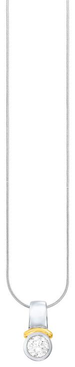 Wundersch&ouml;ner Anh&auml;nger aus Platin mit Brillanten 