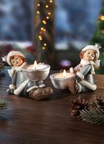 Teelichthalter f&uuml;r sch&ouml;ne Beleuchtung, 2er-Set 