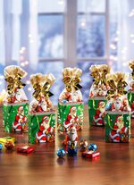 Weihnachtst&uuml;tchen, 5er-Set, mit s&uuml;&szlig;er F&uuml;llung 
