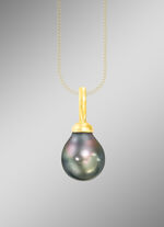 Dekorativer Anhänger mit Tahiti-Zuchtperle 