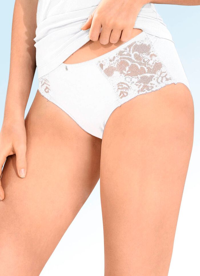 Zweierpack Slips aus Baumwolle 