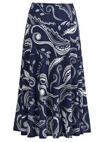 Rock mit ausdrucksstarker Dessinierung 