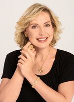 Mattiertes Armband mit Zirkonia 