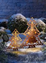 Solarstecker Tanne, 2-er Set 