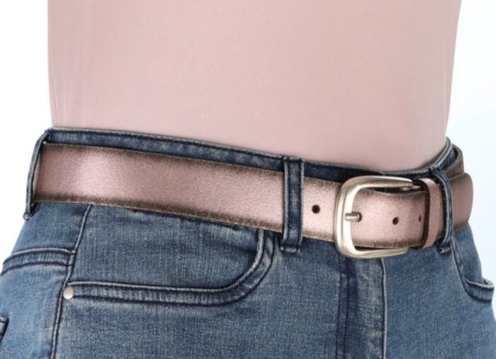 Modischer Lederg&uuml;rtel ALTROSA