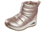 SKECHERS, gefütterte Damen-Boots, Winterschuhe, mit Reißverschluss ROSÉGOLD