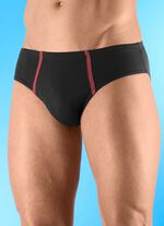 Sechserpack Slips mit Kontrastpaspeln 