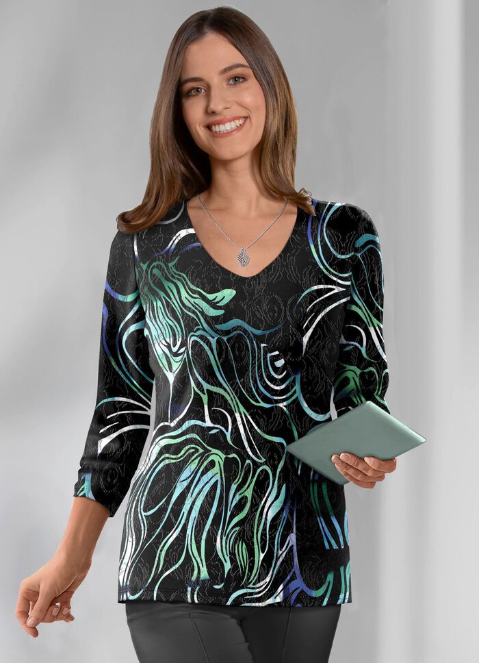 Pullover in Feinstrick 