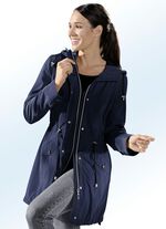 Parka in 2 Farben mit vielen Details MARINE