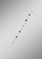 Armband mit Kristallen in Pink 