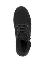 ELENA EDEN, gef&uuml;tterte Damen-Boots, Winterschuhe, Weite H, mit herausnehmbarem Fu&szlig;bett SCHWARZ