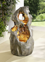 Brunnen Taifun mit integrierter LED-Beleuchtung 